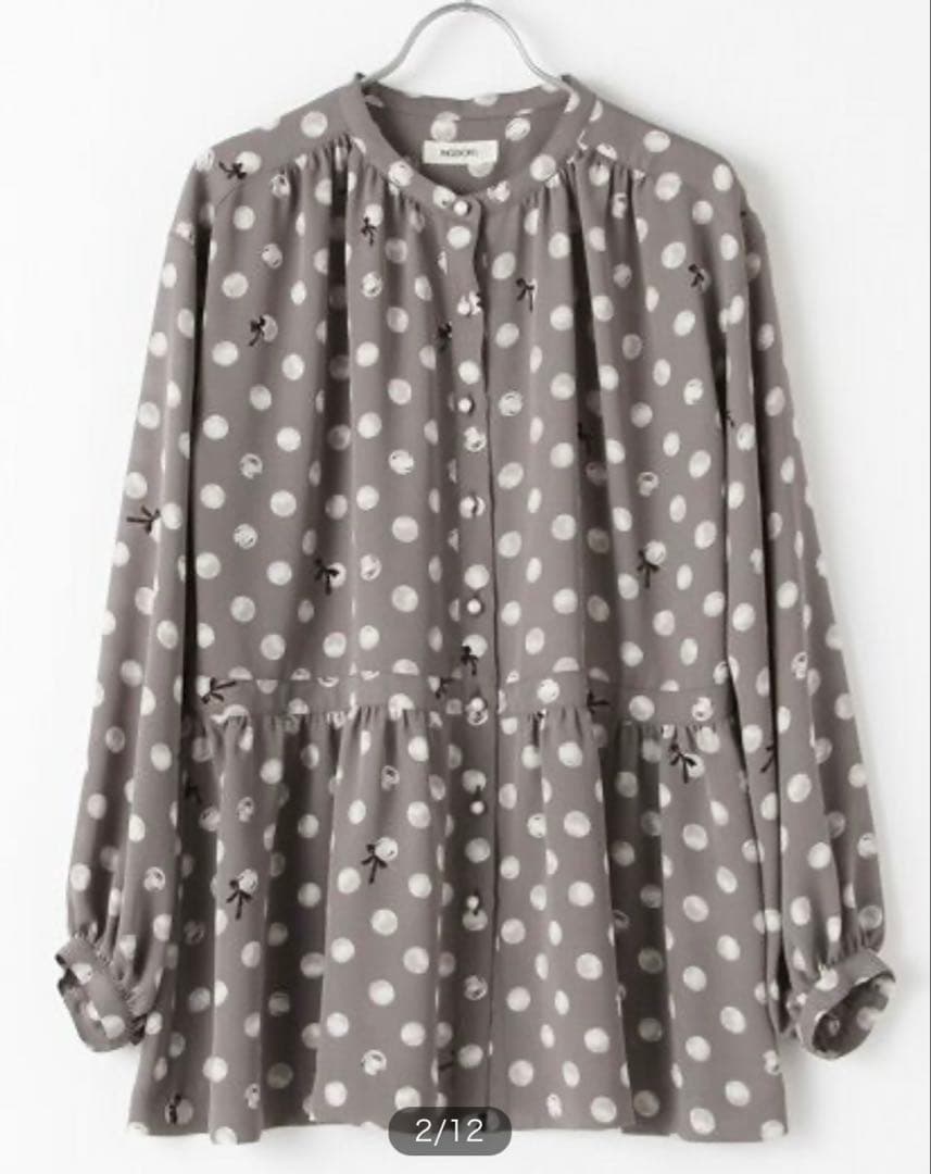 インゲボルグ　パール水玉pt.チュニック