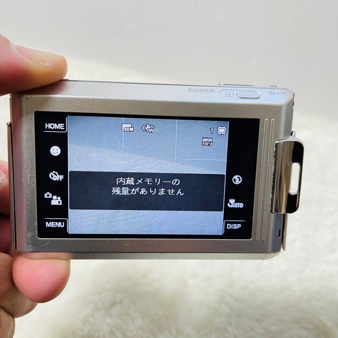 SONY コンパクトデジタルカメラ cyber-shot DSC-T77