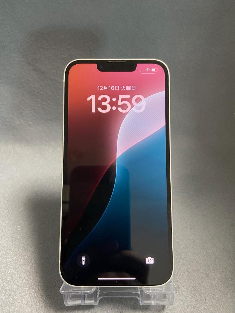 美品 国内版　SIMフリー　iPhone14 128GB スターライト色