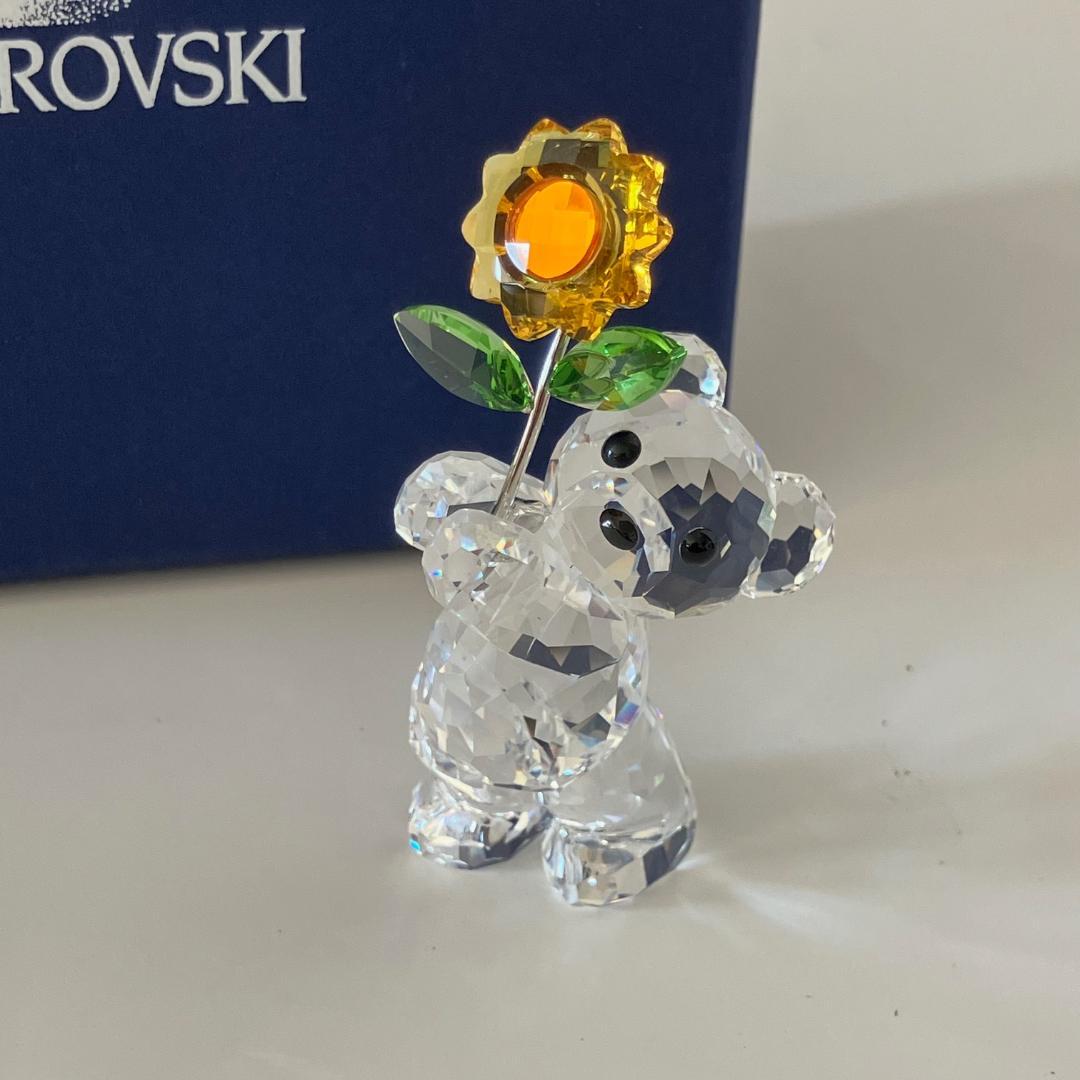 SWAROVSKI スワロフスキー クリスベア ひまわり