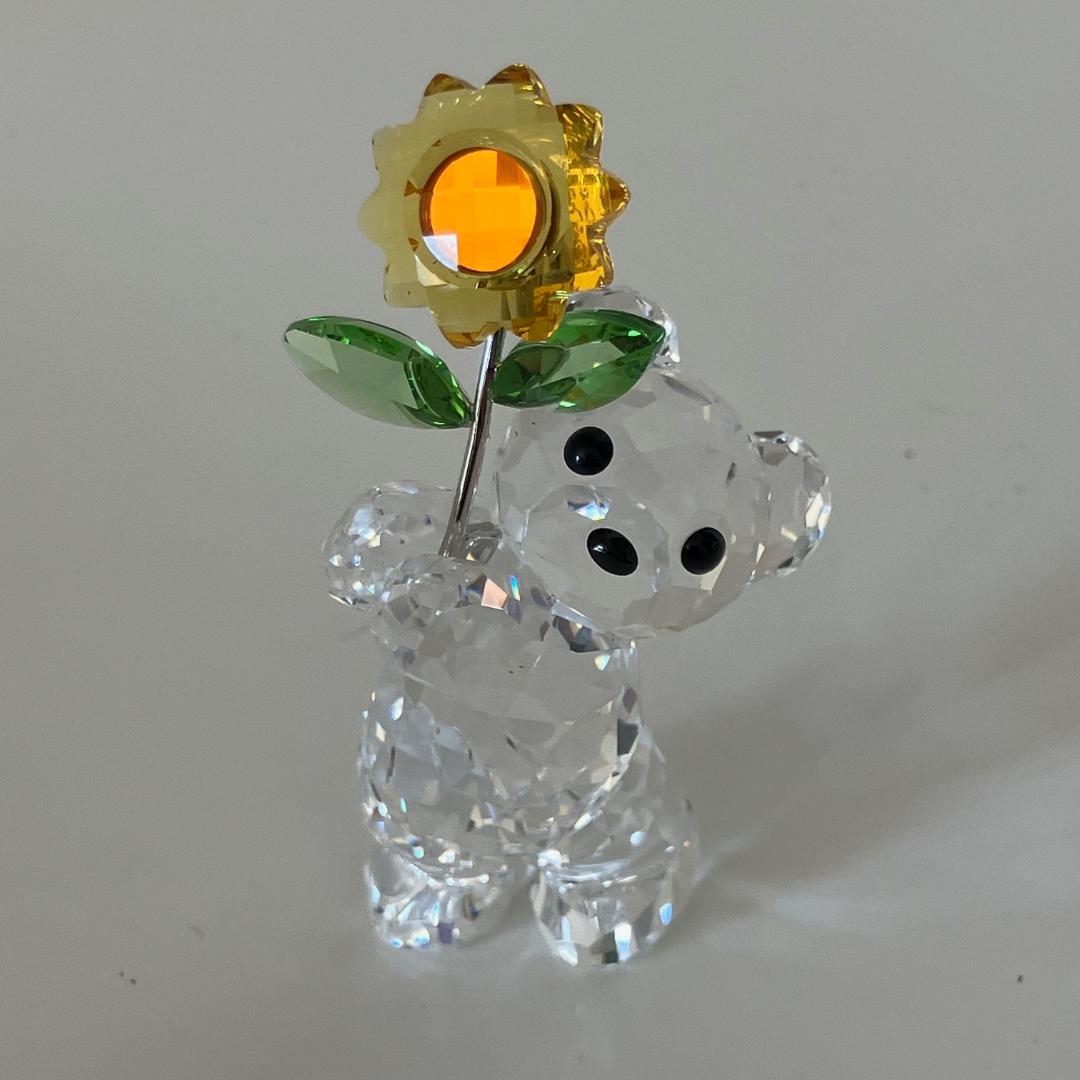 SWAROVSKI スワロフスキー クリスベア ひまわり