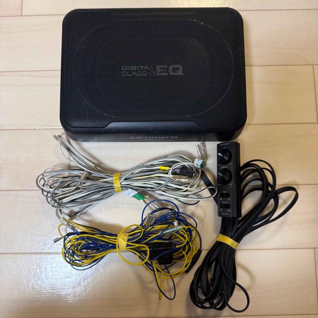 【美品】カロッツェリアTS-WX130DA サブウーファー