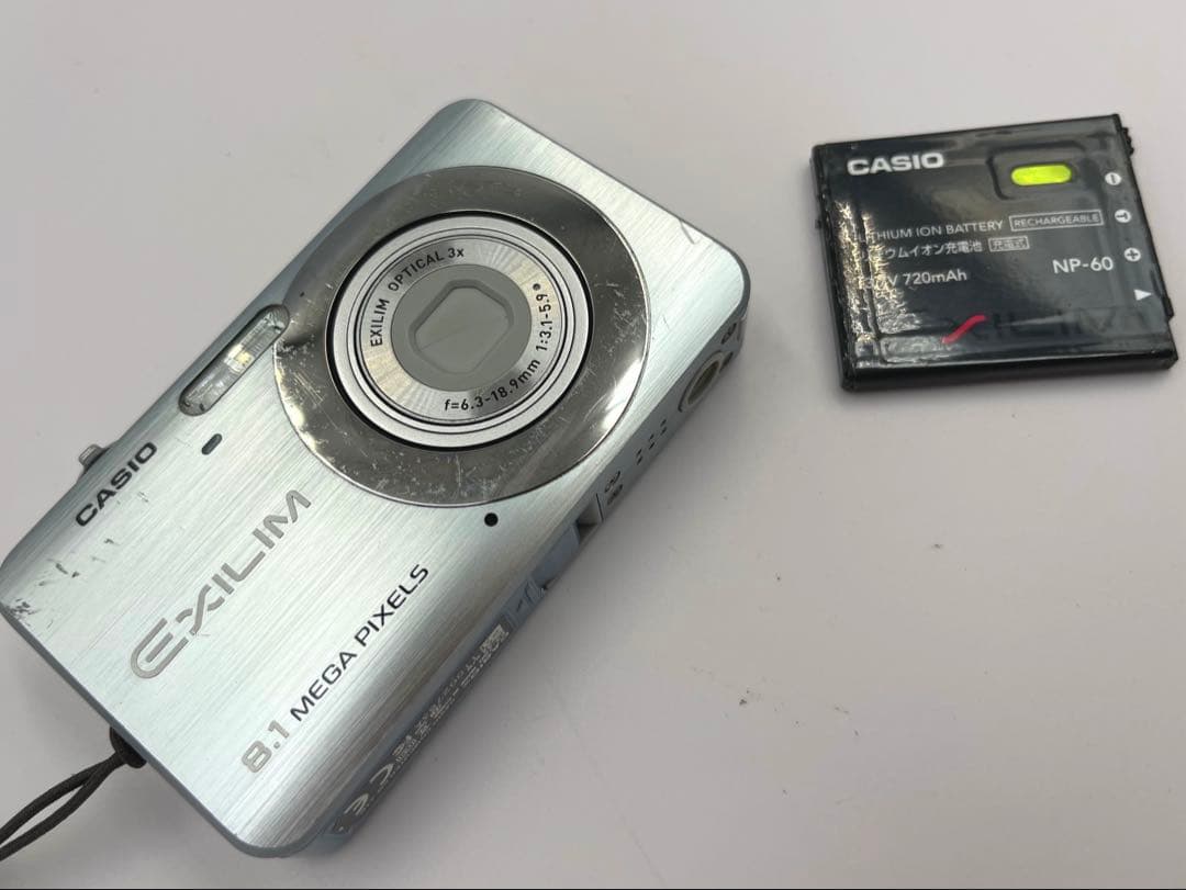 【完動品/返品保証】CASIO EX-Z80・デジタルカメラ・動作確認済み