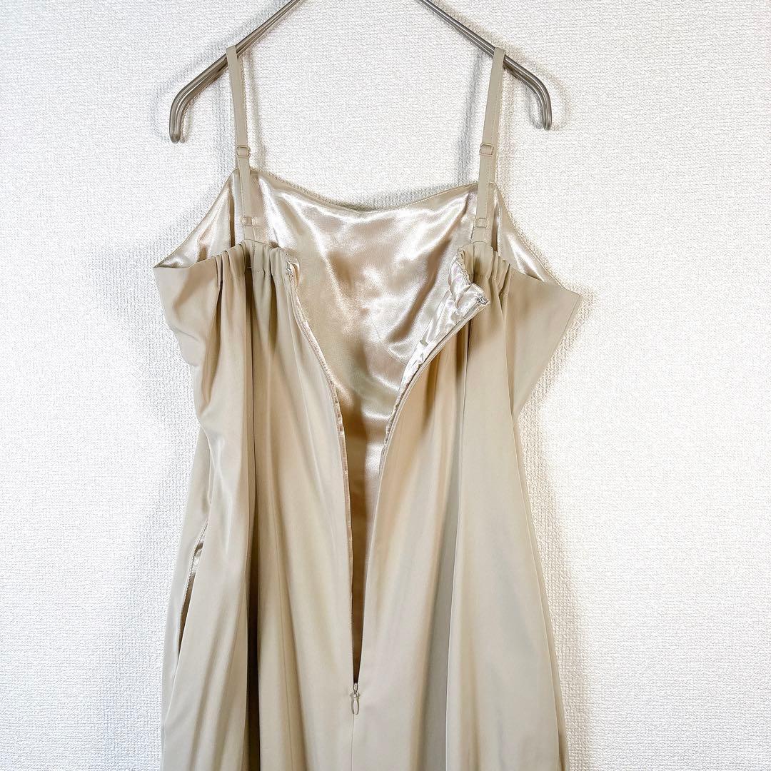 新作✨新品 ドリードール フラッフィーフラワーセットドレス 結婚式 ベージュ M