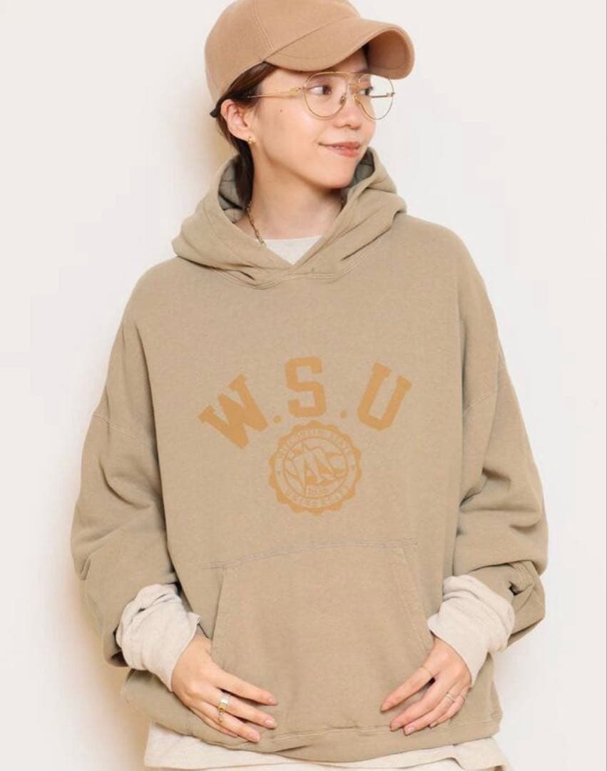 REMI RELIEFレミレリーフW.S.Uスウェットパーカー