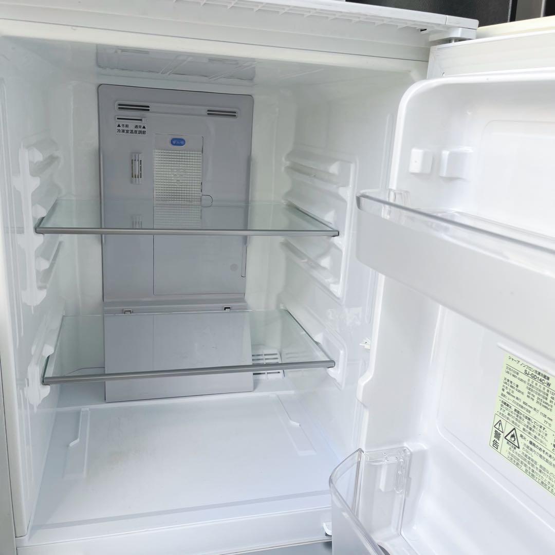 333取付無料！完動品！SHARPホワイトインテリア冷蔵庫ニトリ6kg洗濯機