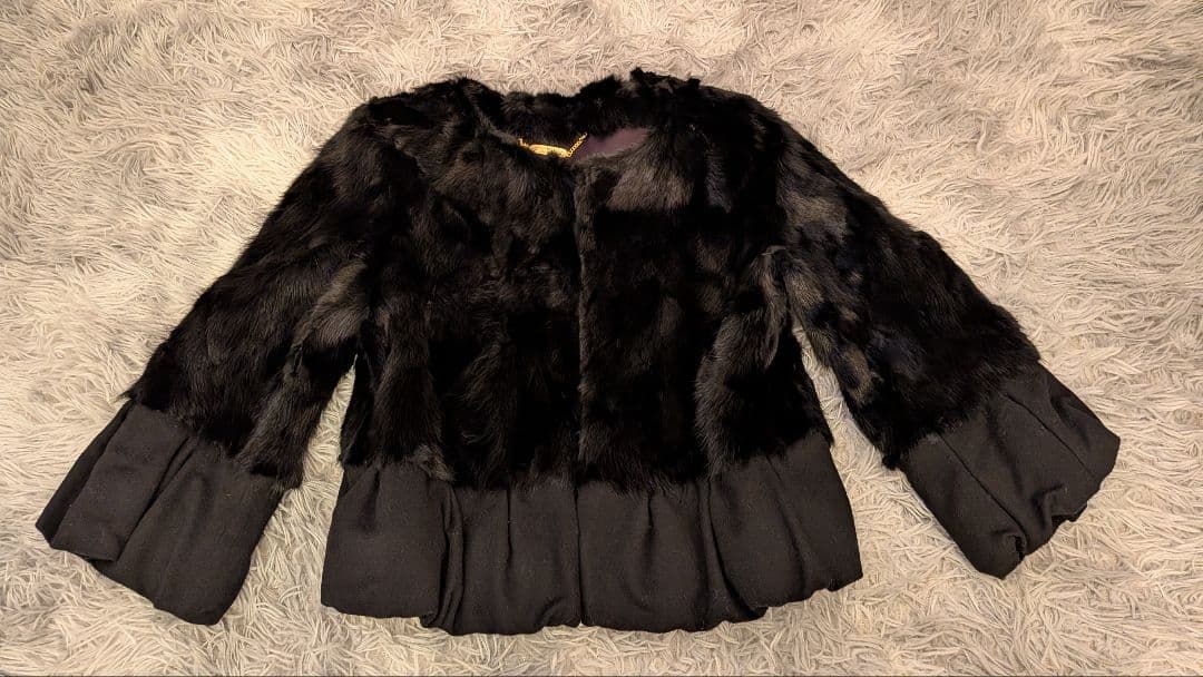 最終値下げマテリア★新品ミンクジャケット★38 ★8分袖フォクシー グレース