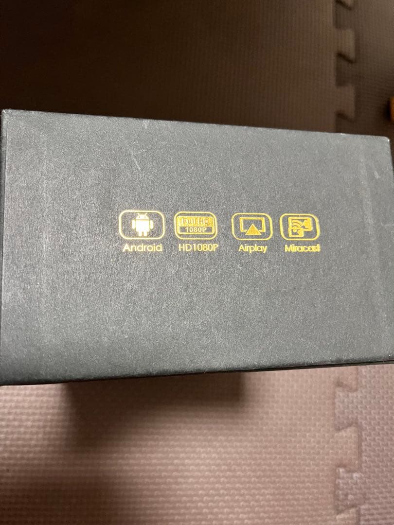 PTVDISPLAY プロジェクター Black P8Iミニプロジェクター 本体