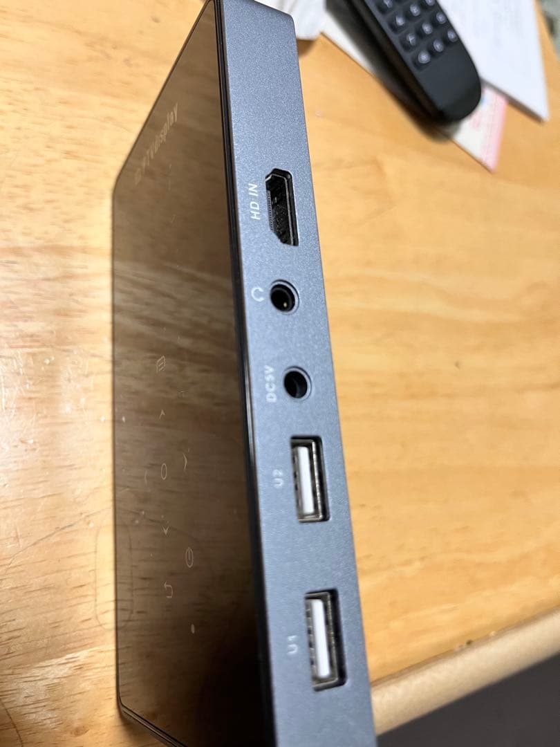 PTVDISPLAY プロジェクター Black P8Iミニプロジェクター 本体