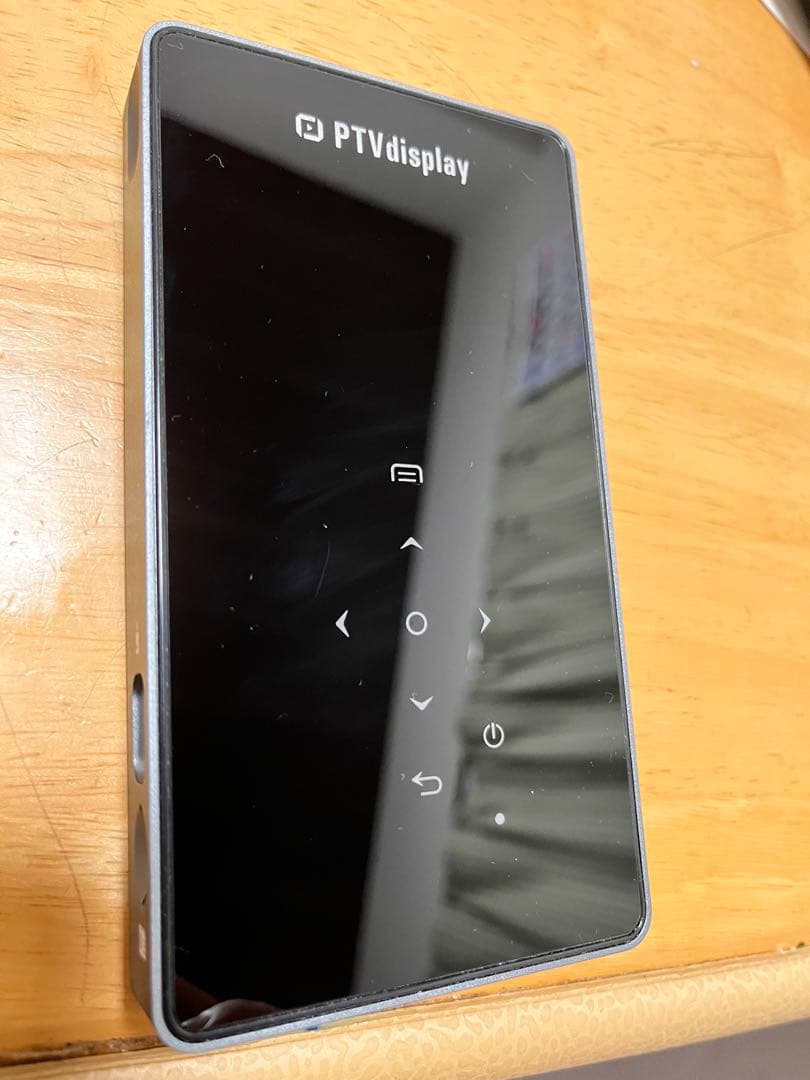 PTVDISPLAY プロジェクター Black P8Iミニプロジェクター 本体