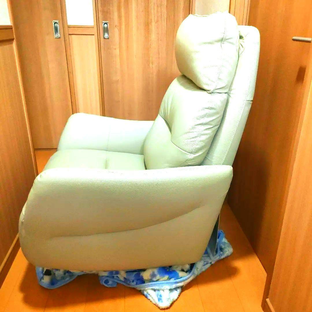 ★極上の心地★ニトリ　 電動本革リクライニングソファ パーソナルチェア