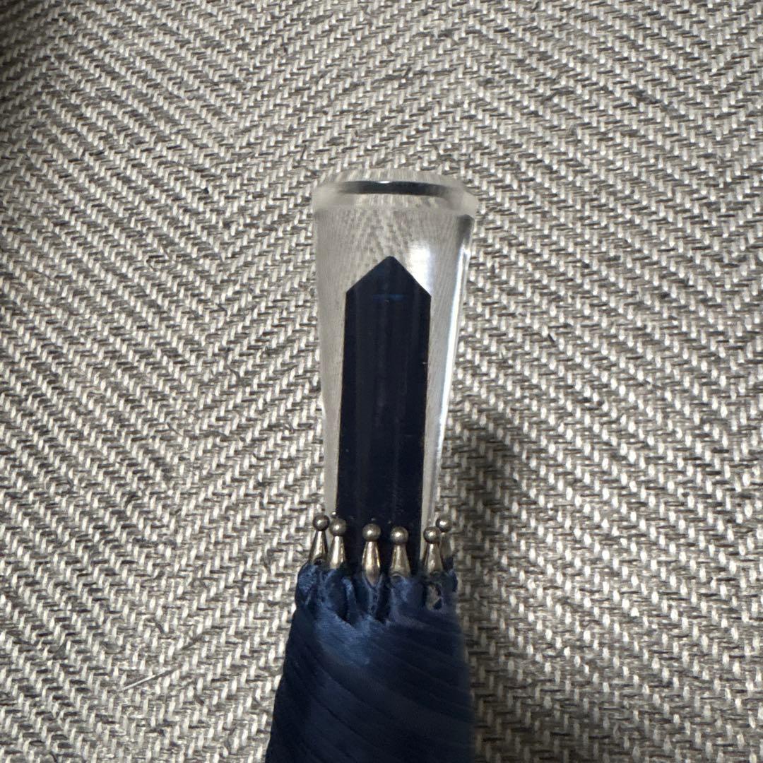 【雨傘】ハンウェイ⭐︎折りたたみ傘　カラー：紺（美品）