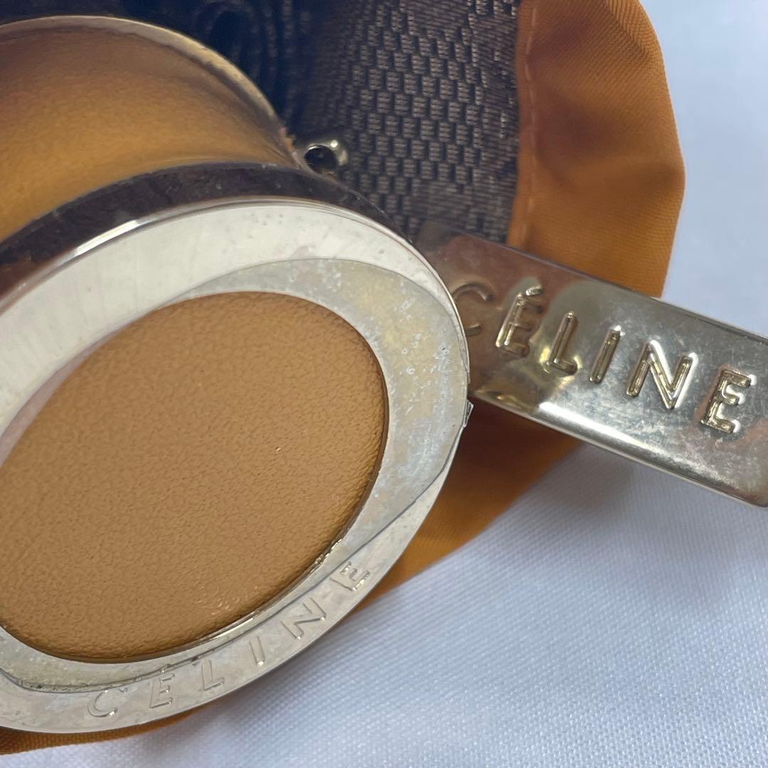 S1-M0198　CELINE　セリーヌ　トリオンフ柄　折り畳み傘　希少品