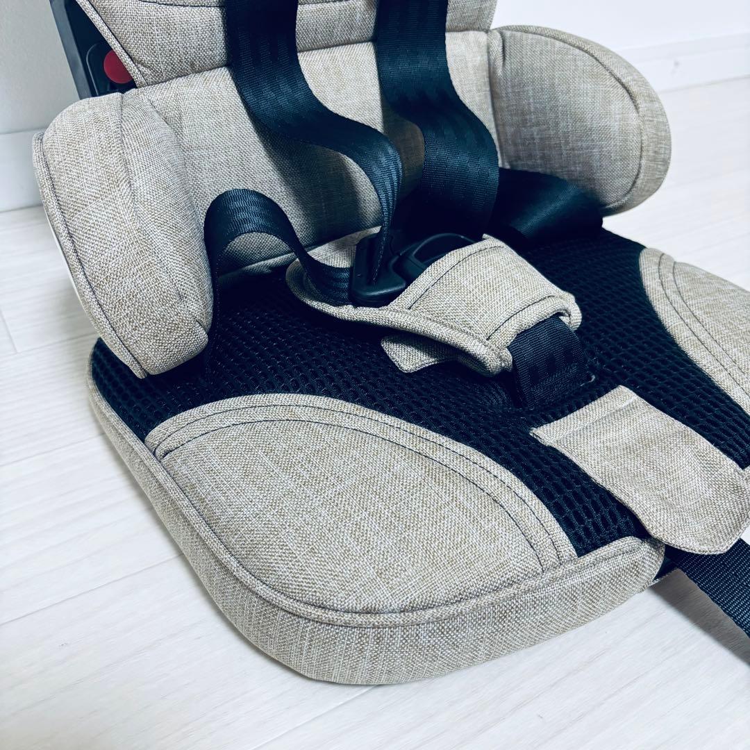 日本育児　トラベルベストEVO サンドベージュ　ジュニアシート　1〜4歳　極美品
