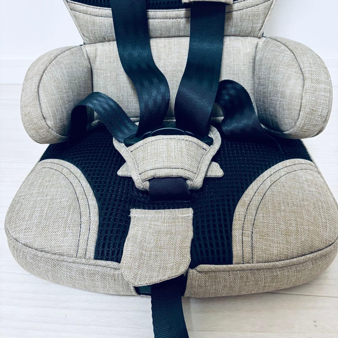 日本育児　トラベルベストEVO サンドベージュ　ジュニアシート　1〜4歳　極美品