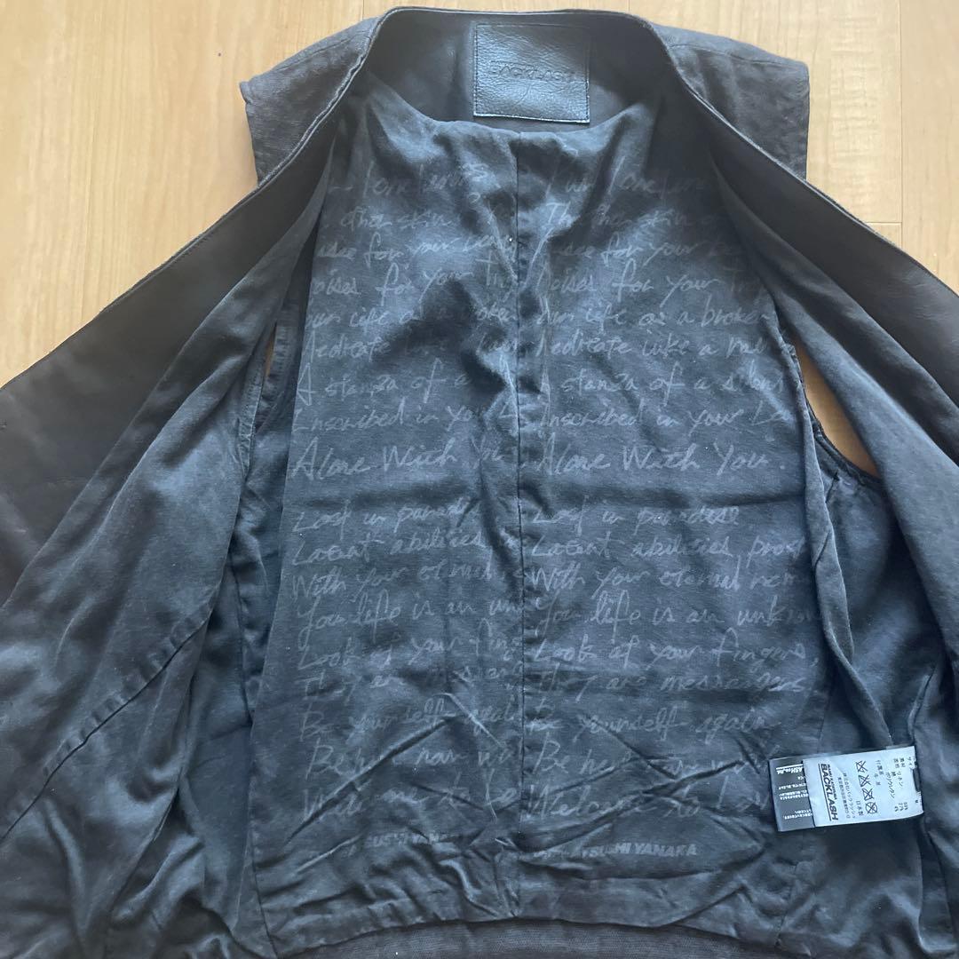 バックラッシュストレッチリネンベスト