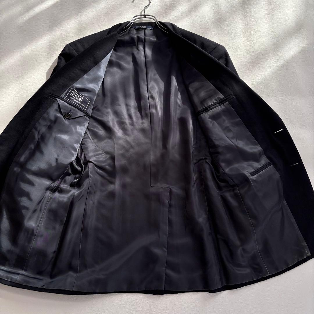 ポロバイラルフローレン XLサイズ 金ボタン テーラードジャケット 紺ブレ