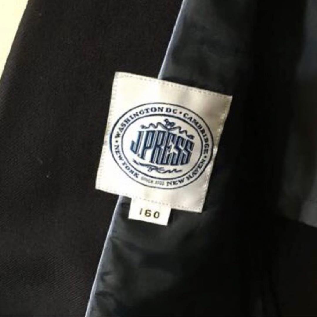 J.PRESS ジェイプレス 紺　ブレザー　三つボタン　フォーマル　160A