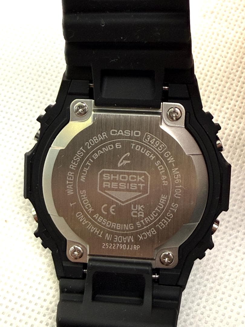 【美品・使用期間超短期】CASIO G-SHOCK GW-M5610U-1JF
