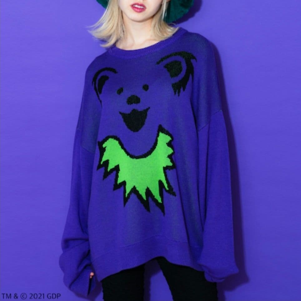 GRATEFUL DEAD×Candy Stripper　ニット