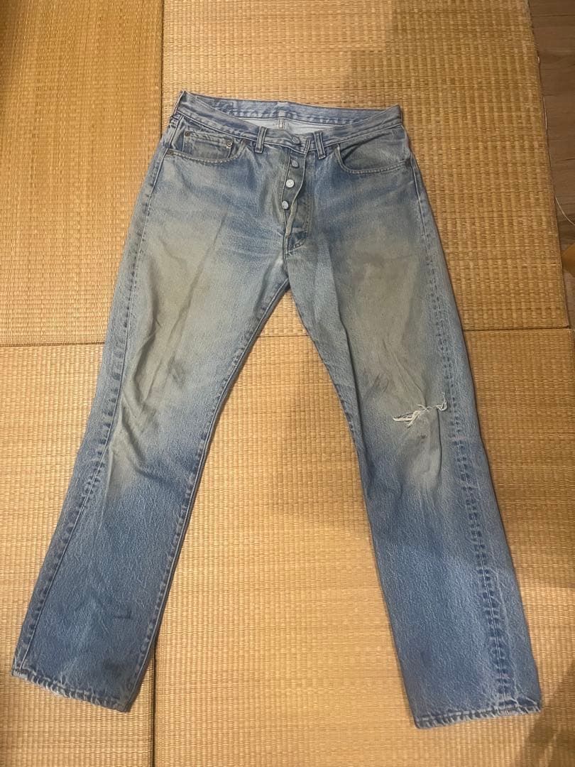 なーちゃんLevi’s 501 80s ビンテージ 内股シングル