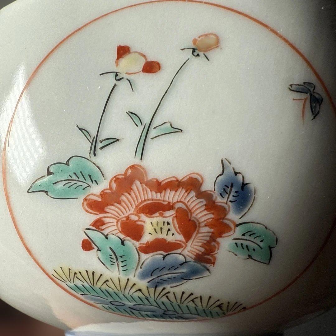 古伊万里　柿右衛門様式　向付　13客　赤絵龍図　竹に紅葉　梅　花蝶図　老松