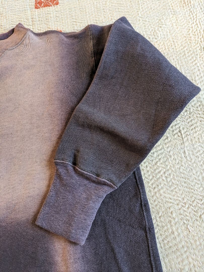 40s Champion 両V スウェット ネイビー