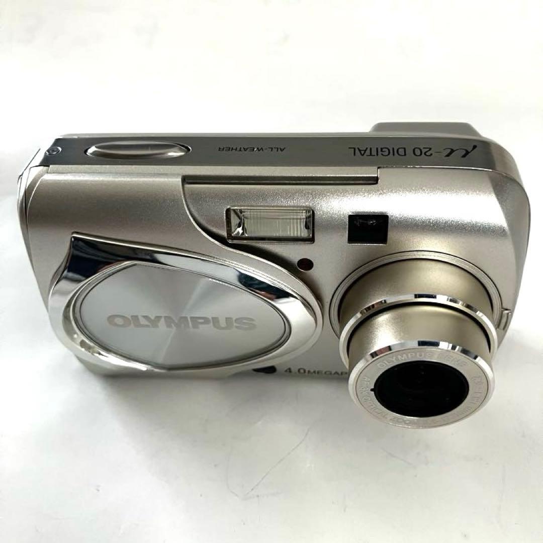 OLYMPUS μ-20 DIGITAL コンパクトデジタルカメラ【極美品】