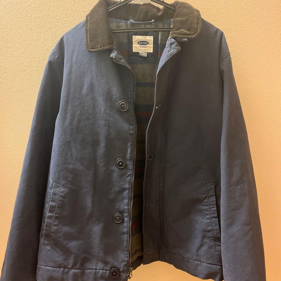 即購入可　90s オールドネイビー old navy ハンティングジャケット