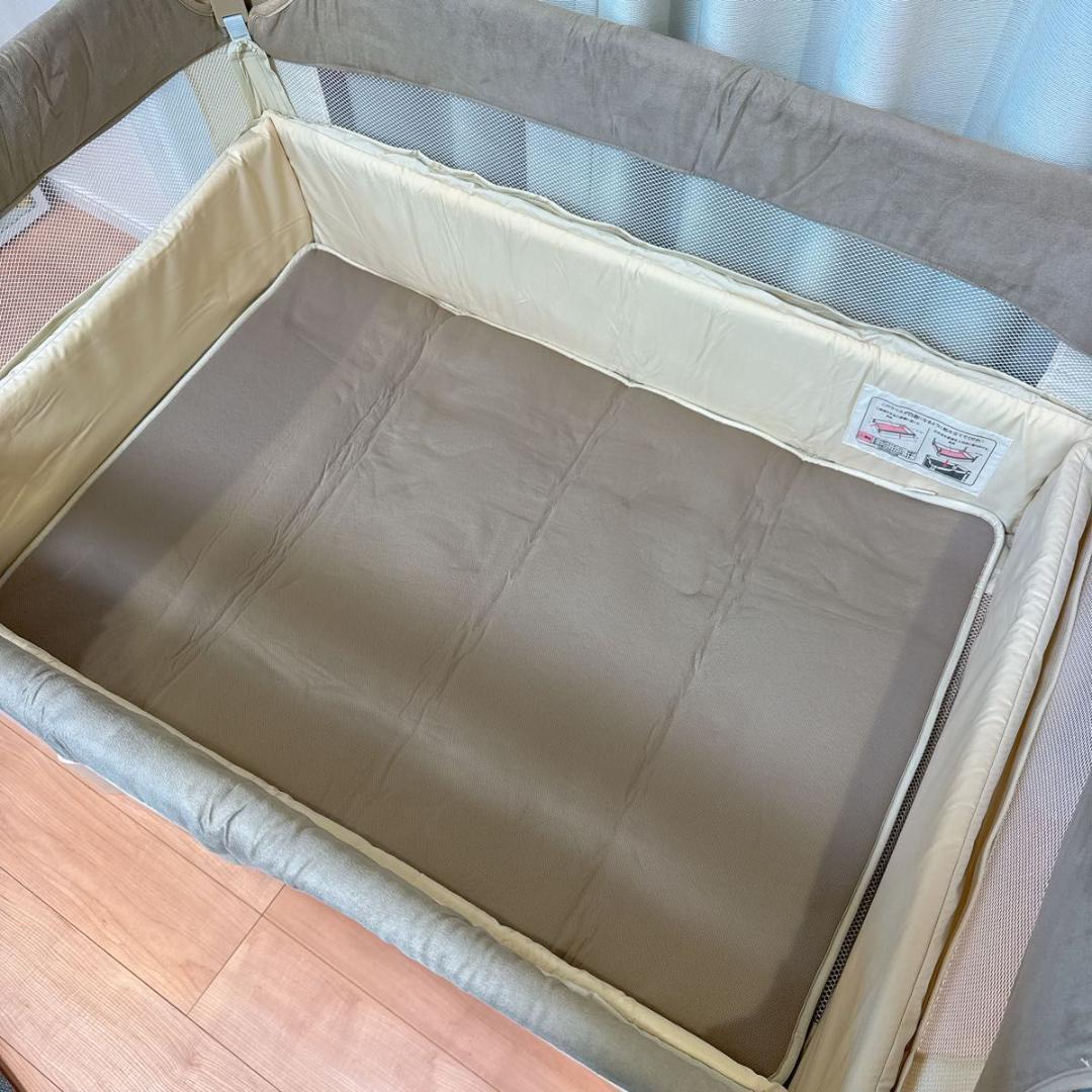 Aprica ココネルエアープラス ベビーベッド ほぼ未使用 シュークリーム