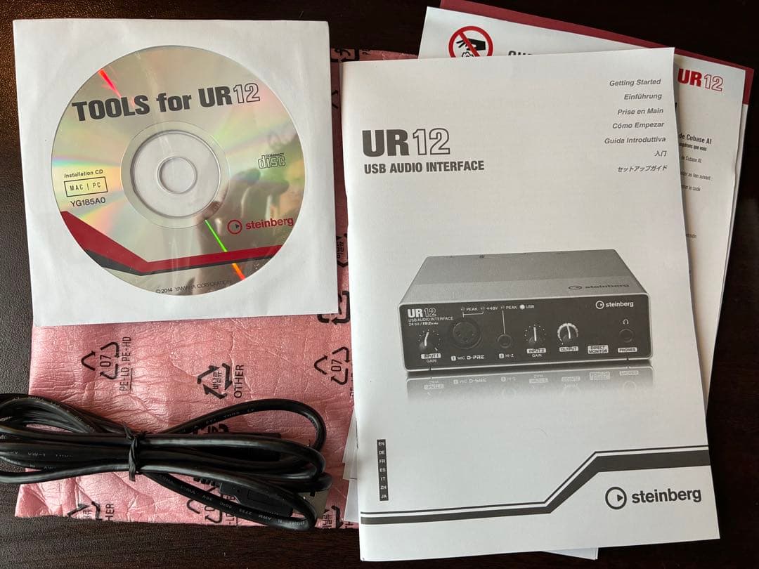 UR12 USBオーディオインターフェイス