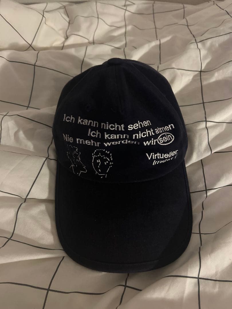 GADIDANONIEM LUKE/NAVY キャップ