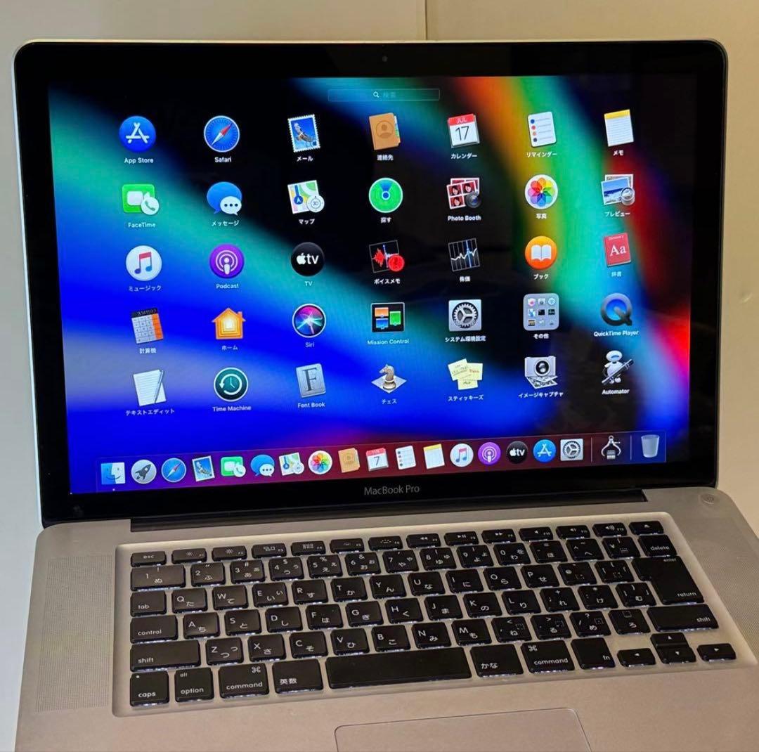 【DVD再生可能】MacBook Pro A1286 i7/16G/480G