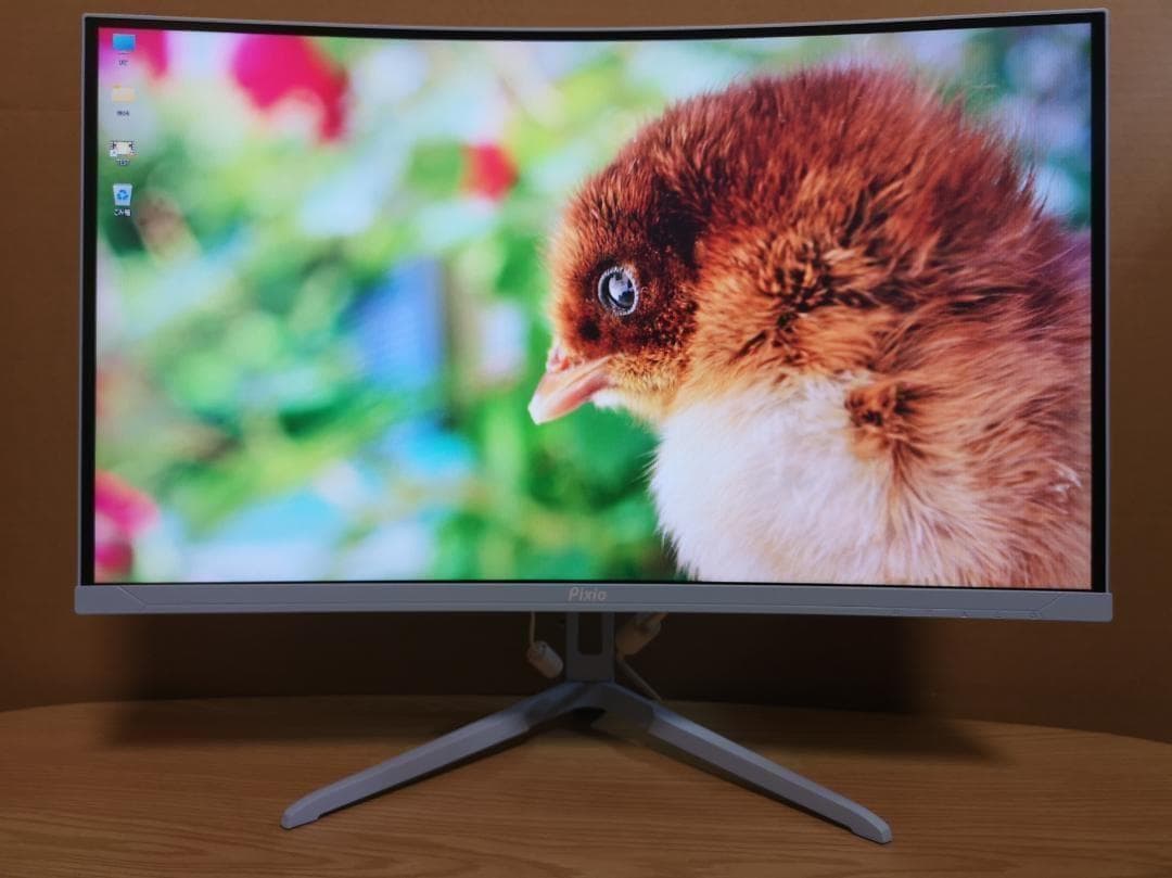 PXC248 Wave 湾曲ゲーミングモニター 23.8型 200Hz 美品