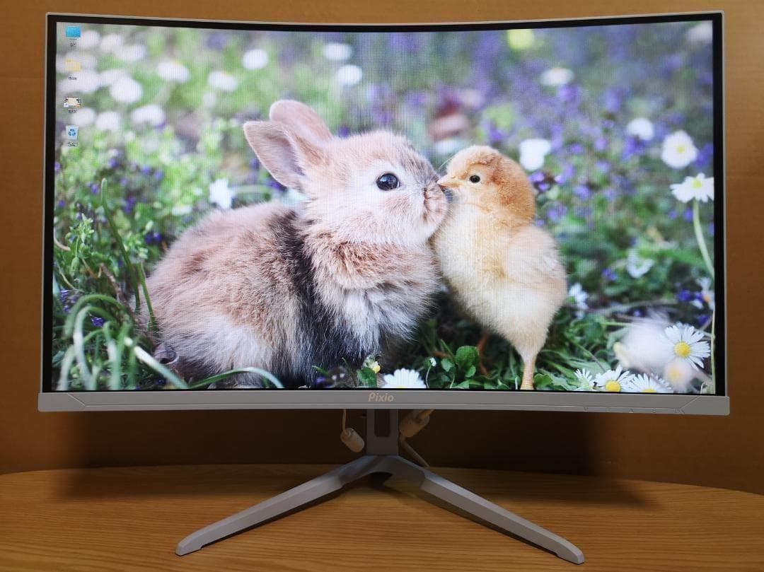 PXC248 Wave 湾曲ゲーミングモニター 23.8型 200Hz 美品