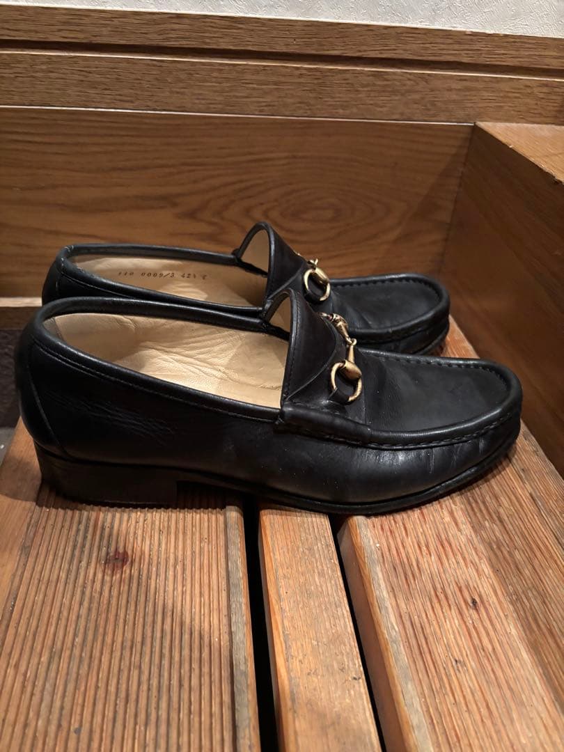 GUCCI グッチ ホースビットローファー　42 1/2 E 27-27.5cm