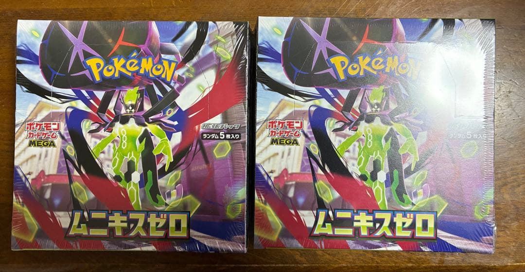 R*7様 ポケモンカードムニキスゼロ新品未開封シュリンク付きBOX 2BOX