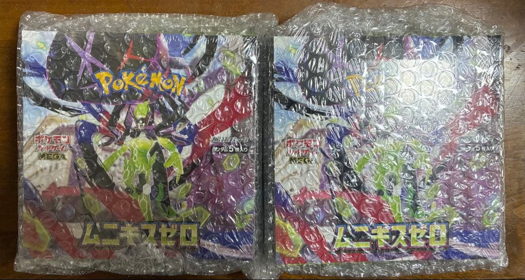 R*7様 ポケモンカードムニキスゼロ新品未開封シュリンク付きBOX 2BOX