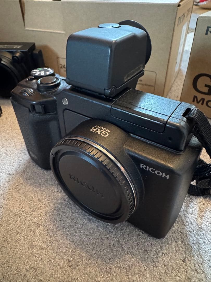 今日限定値下げ‼️RICOH GXR 本体➕A12gxrマウント他セット