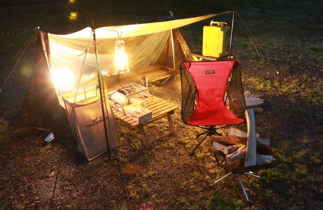 【値下】ドイツ軍 パップテント 軍幕 前面ジッパー加工済／蚊帳・ロープおまけ