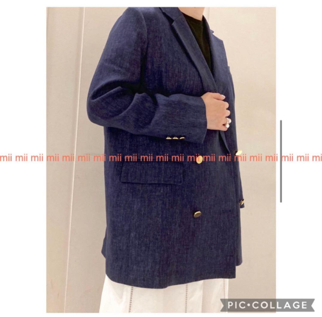 ✤2021SS セオリー Theory リネン ダブルジャケット✤