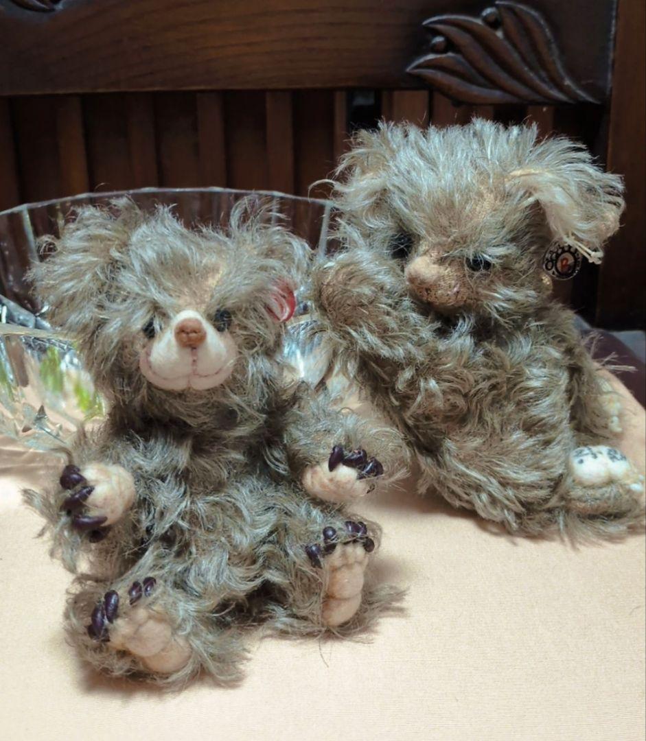 国内作家 テディベア２体