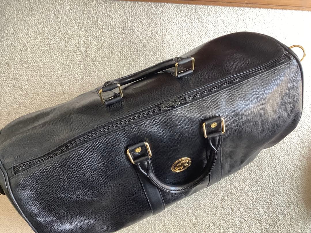 美品　本革　ハンティングワールド　ボストンバッグ　hunting world