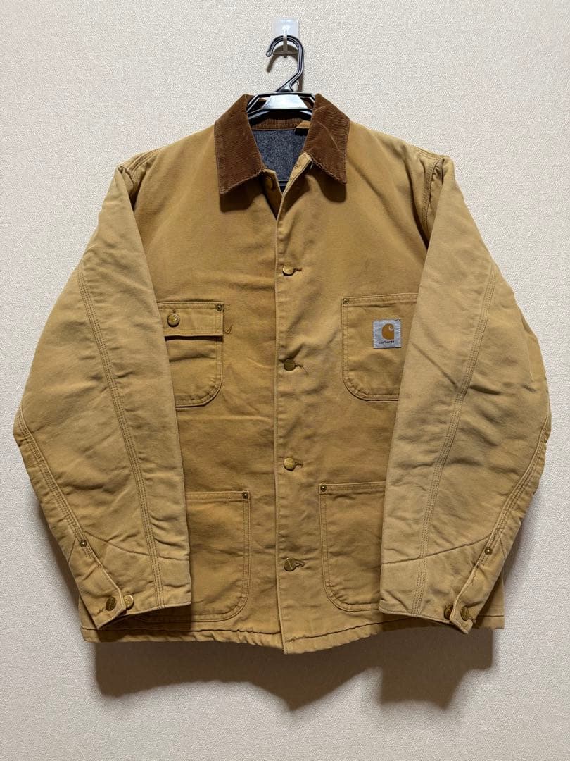 k*a様 Carhartt ベージュ カバーオール チョアコート