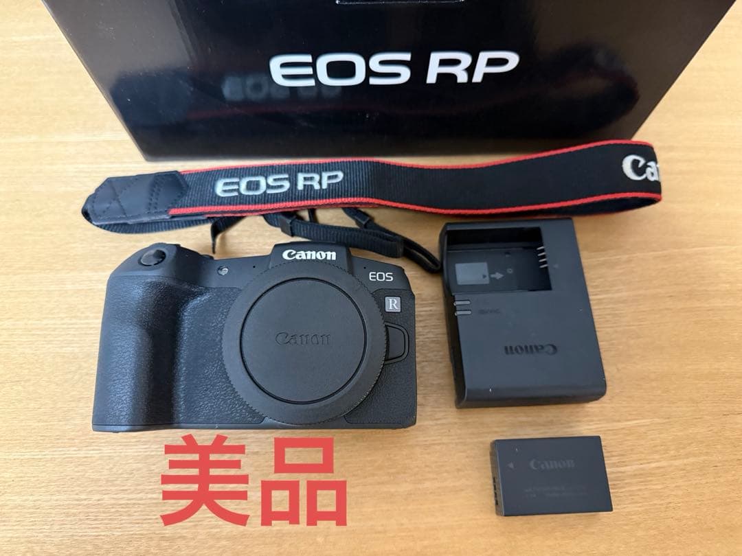 【美品】CANON EOS RP 本体　バッテリー付き