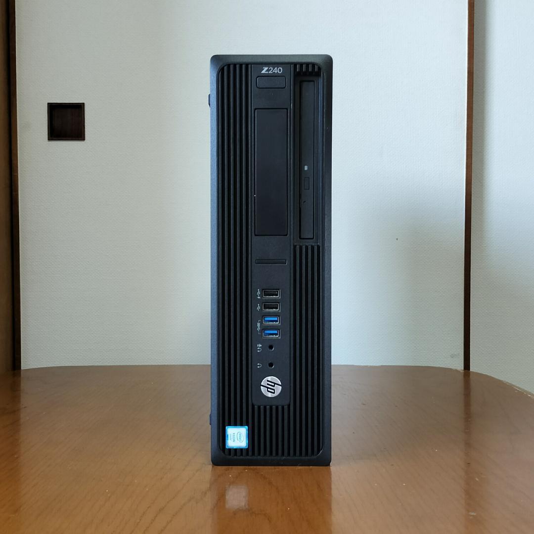 Core i7-7700以上！HP Z240 SFF ワークステーション