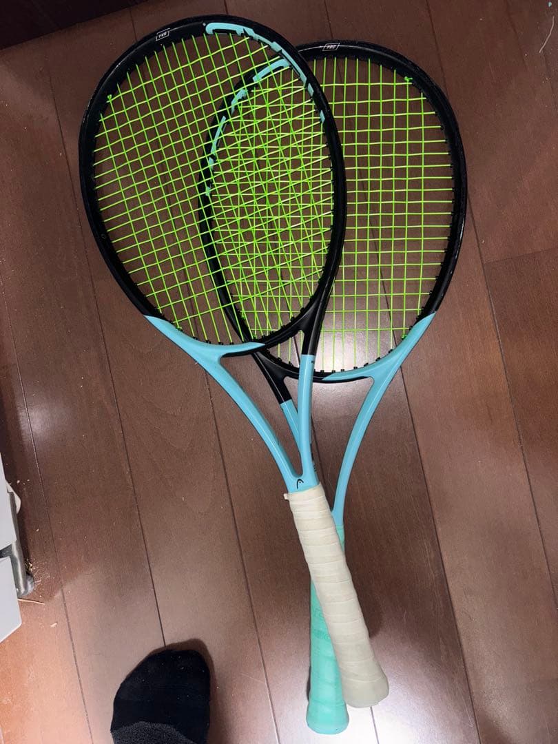 硬式テニスラケット 2本セット boomプロ