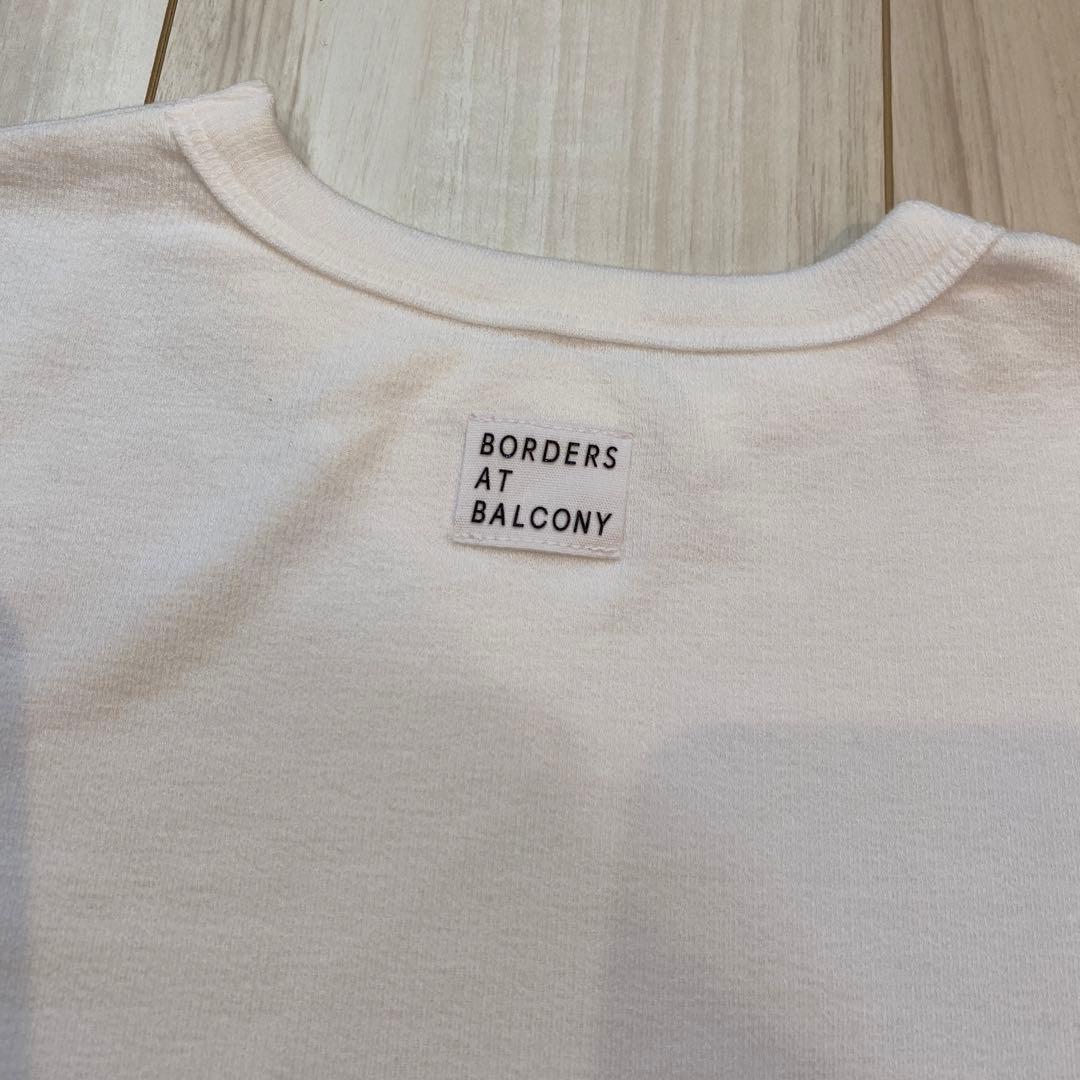 新品タグ付 BORDERS AT BALCONY 定番カットソー