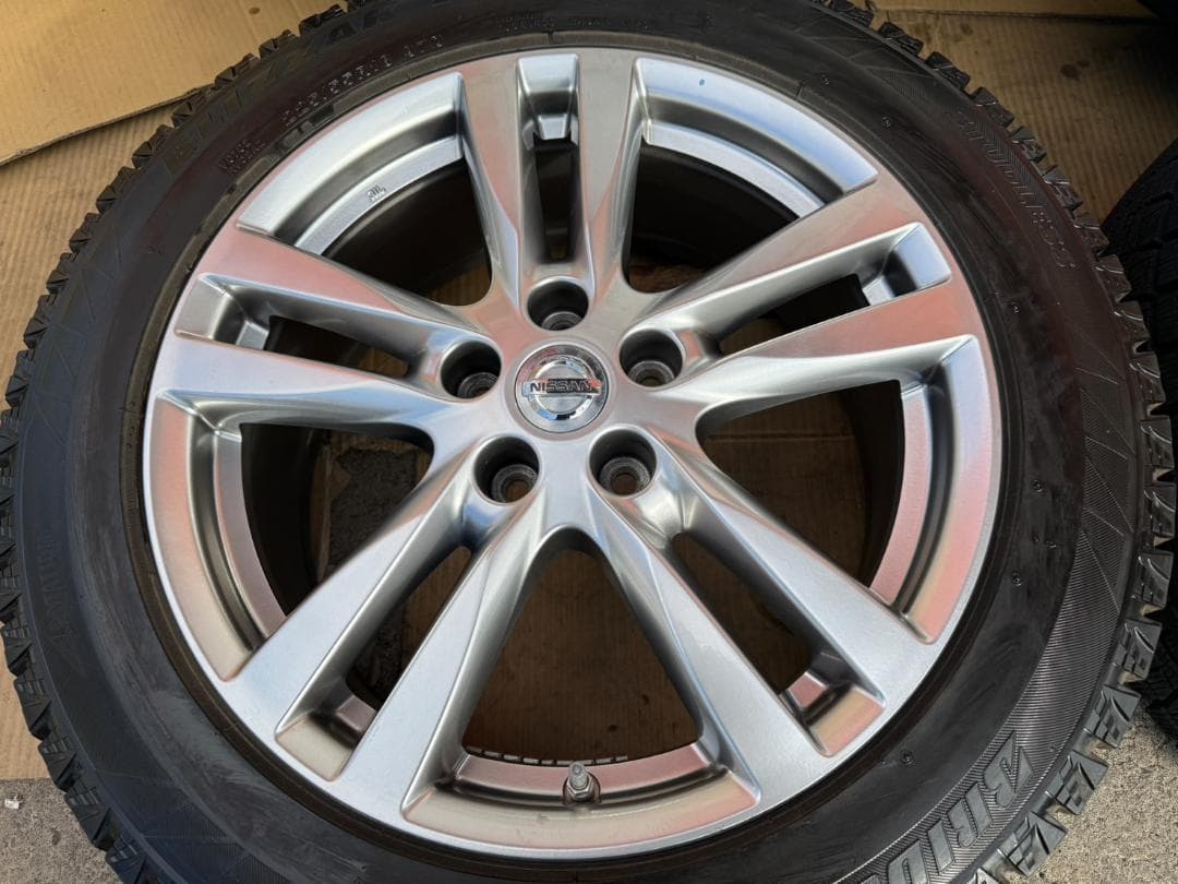 専用。E52 エルグランド 純正 スタッドレスセット 225/55R18