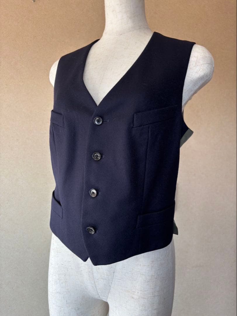マディソンブルー　ネイビー ノースリーブ ベスト